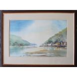 Arnold Lowrey A harbour scene Watercolour Signed and dated 1994 39.