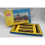 Horby Dublo 2-rail electric train set 2021 "The Red Dragon" passenger train set,