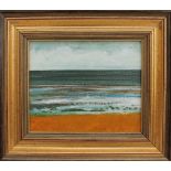 George Little Study / Seascape Acrylic Signed and inscribed verso 11.