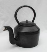 Railwayana - A BRW Swain cast iron kettle,