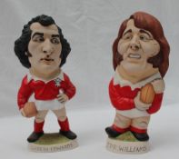 A World of Groggs, resin Grogg of Gareth Edwards, in Welsh Jersey,