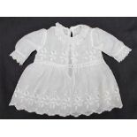 An Edwardian lace christening gown