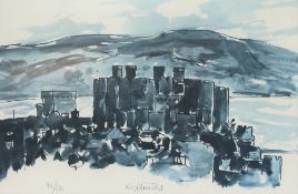 After Sir Kyffin Williams Conwy Castle A limited edition print No.