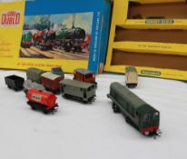 A Hornby Dublo 2-rail electric train set 2030 Diesel-electric goods train,