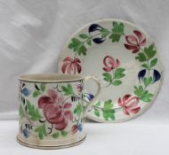A Swansea pottery Persian Rose pattern plate, 24.