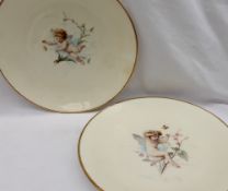 A pair of Mintons porcelain plates,