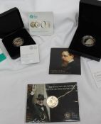 A Royal Mint 2012 UK Charles Dickens £2 Piedfort silver proof coin,