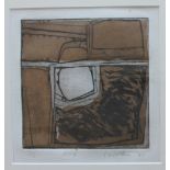 Islwyn Watkins RWS Limited edition etching with Collage, No.