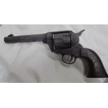 A replica Colt Single Action Army 45