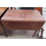 A Victorian mahogany Pembroke table,