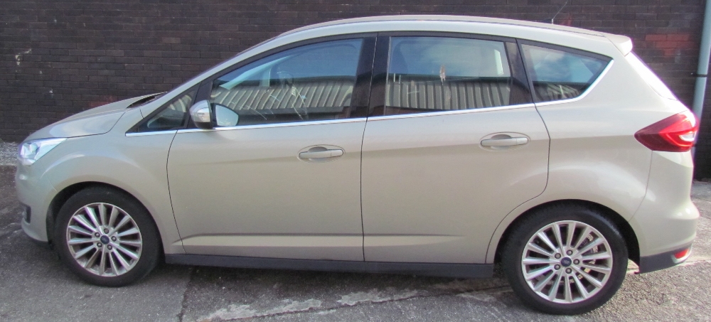A Ford C-Max Titanium TDCI, MPV, 1499cc, Diesel, in silver registration number CP66 KXN, - Image 8 of 10