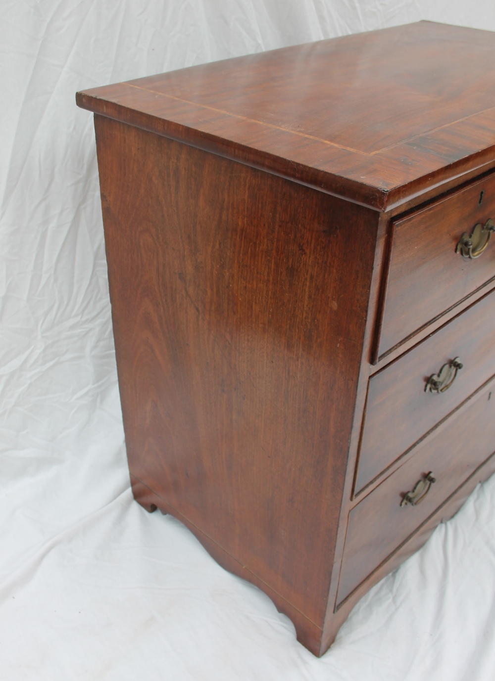 A 19th century mahogany chest, - Image 5 of 5