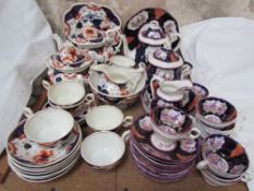 ***Unfortunately this lot has been withdrawn from sale*** A Gaudy Welsh part tea service decorated