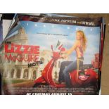 A collection of cinema and lobby posters including Lizzie McGuire, Murder at 1600,