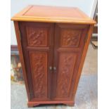 A Chinese hardwood Hifi cabinet