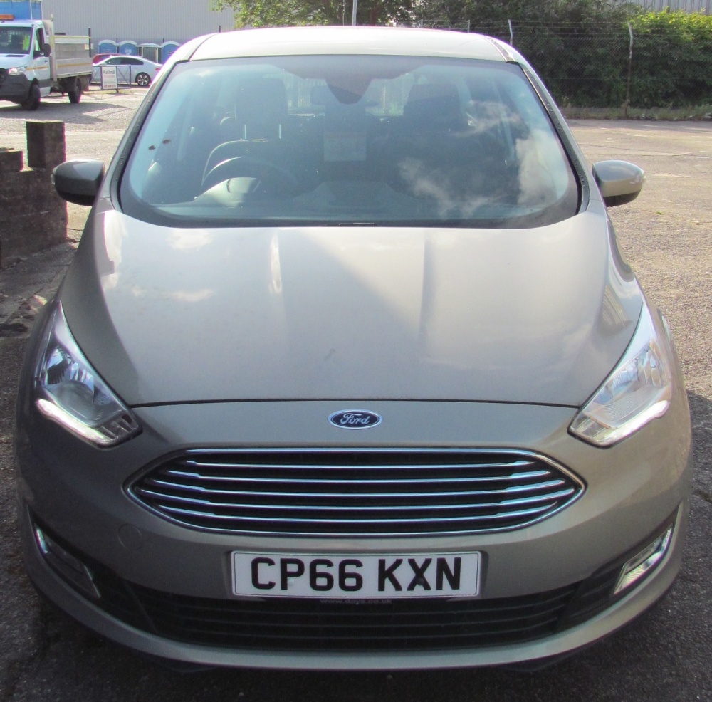 A Ford C-Max Titanium TDCI, MPV, 1499cc, Diesel, in silver registration number CP66 KXN, - Image 10 of 10