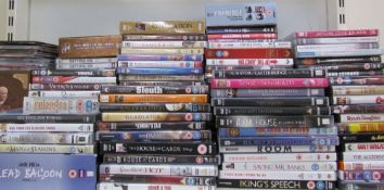 A large collection of DVD's