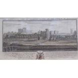 After Samuel & Nathaniel Buck The North West View of Caerdiffe castle in the county of