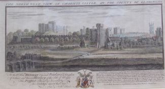 After Samuel & Nathaniel Buck The North West View of Caerdiffe castle in the county of