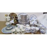 A Royal Grafton Bone China “Dynasty” pattern part tea and dinner set together with other part sets