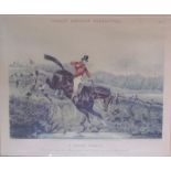 After Henry Alken Fores's Hunting Casualties A set of four hunting prints together with other
