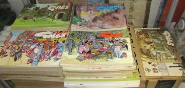 A collection of Giles annuals