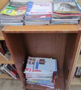 A collection of football programmes,