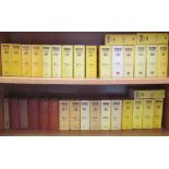 A collection of Wisden Cricketers' Almanacks including 1946, 1950, 1956, 1963, 1967, 1971,