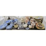 Assorted Royal Doulton series ware plates and bowls, together with part tea sets,