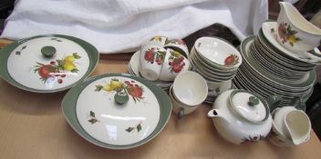 A Wedgwood “Covent Garden” pattern part dinner and tea set