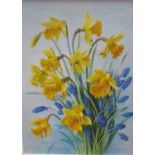 Vestey Rich Spring flowers Oil on canvas Signed