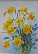 Vestey Rich Spring flowers Oil on canvas Signed