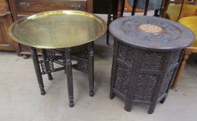 An Anglo Indian table,