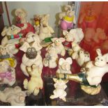 A collection of Piggini figures