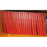 Twenty volumes of the Children's Britannica