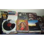 A large quantity of records including Perry Como, Barry Manilow,