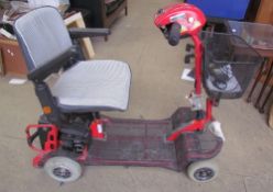 A Shoprider mobility scooter (Sold as seen,