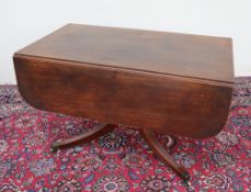 A Regency mahogany sofa table,