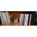 Assorted classical records together with CD's and magazines