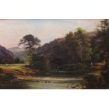 G Willis Pryce Landscape scene Oil on canvas