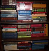 A large collection of Folio Society books and other books including The Fixed Period,