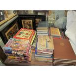 A collection of children's books including Jennings, Rainers of Mars, Japhet and Co,