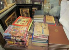 A collection of children's books including Jennings, Rainers of Mars, Japhet and Co,