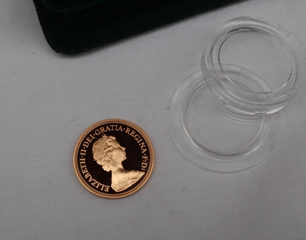 A 1980 gold proof sovereign, - Image 3 of 3