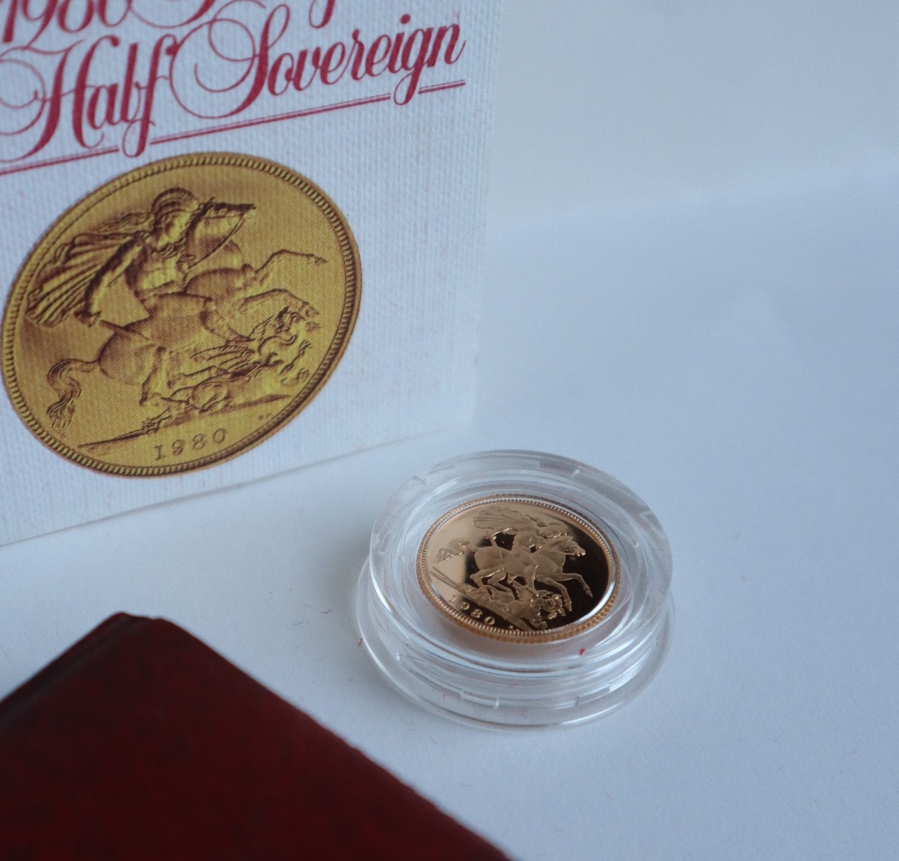 An Elizabeth II gold proof half sovereign, - Image 2 of 2