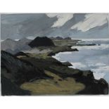 Owen Meilir Llyn Peninsular Oil on canvas Signed and label verso 45.