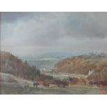 Arthur Miles (1905-1987) Nevern, Pembs Watercolour Signed and dated ;71 25.