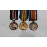A George V Bravery in the Field medal issued to 515897 Pte C.A. Groves 14/Lond.