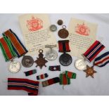 Two World War I medals including the British War Medal and Victory Medal issued to 27267 CPL. D.