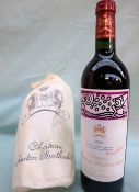 Chateau Mouton Rothschild, Pauillac, 1988,